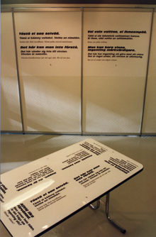 installation view